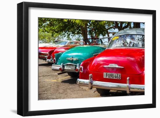 Cuba Fuerte Collection - Vintage Classic Cars-Philippe Hugonnard-Framed Photographic Print