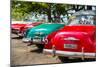 Cuba Fuerte Collection - Vintage Classic Cars-Philippe Hugonnard-Mounted Photographic Print