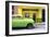 Cuba Fuerte Collection - Vintage Green Car of Havana-Philippe Hugonnard-Framed Photographic Print