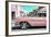 Cuba Fuerte Collection - Vintage Pink Car-Philippe Hugonnard-Framed Photographic Print