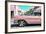 Cuba Fuerte Collection - Vintage Pink Car-Philippe Hugonnard-Framed Photographic Print