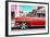 Cuba Fuerte Collection - Vintage Red Car-Philippe Hugonnard-Framed Photographic Print