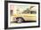 Cuba Fuerte Collection - Vintage Yellow Car-Philippe Hugonnard-Framed Photographic Print