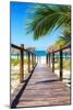 Cuba Fuerte Collection - Way to the Beach IV-Philippe Hugonnard-Mounted Photographic Print