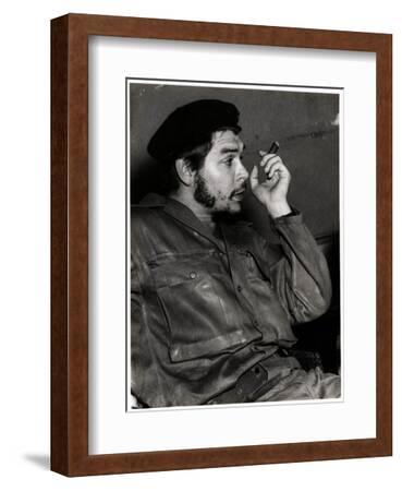 Che Guevara Printed Biker Jacket