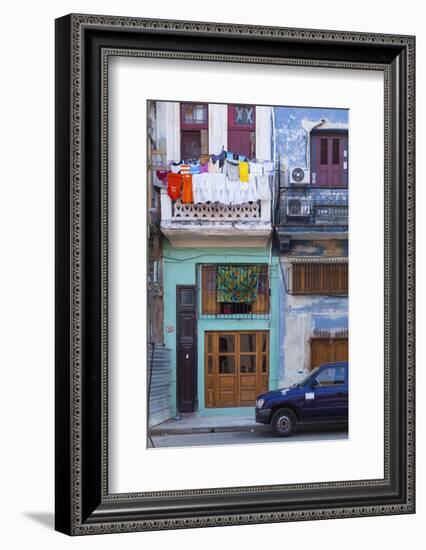 Cuba, Havana. Apartment Living in Havana-Brenda Tharp-Framed Photographic Print