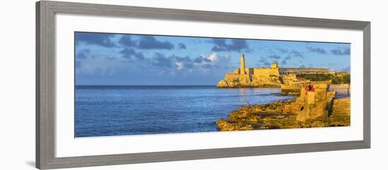 Cuba, Havana, Castillo del Morro (Castillo de los Tres Reyes del Morro)-Alan Copson-Framed Photographic Print