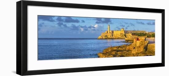 Cuba, Havana, Castillo del Morro (Castillo de los Tres Reyes del Morro)-Alan Copson-Framed Photographic Print