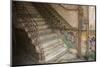 Cuba, Havana, Old Havana, Steps and Tiled Walls in Old Apartment Building-Merrill Images-Mounted Photographic Print