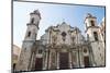 Cuba, Havana. Plaza de La Catedral, Cathedral San Cristobal-Emily Wilson-Mounted Photographic Print