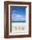 Cuba, Jardines del Rey, Cayo Guillermo, Sunloungers on Playa El Paso-Jane Sweeney-Framed Photographic Print