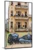 Cuba, La Habana Vieja (Old Havana), Grafitti in playground-Alan Copson-Mounted Photographic Print