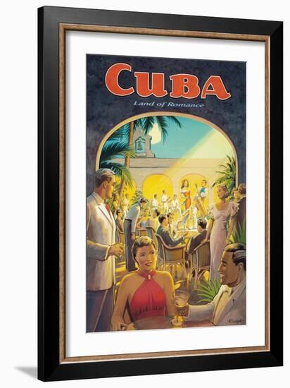 Cuba, Land of Romance-Kerne Erickson-Framed Art Print