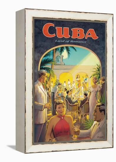 Cuba, Land of Romance-Kerne Erickson-Framed Stretched Canvas