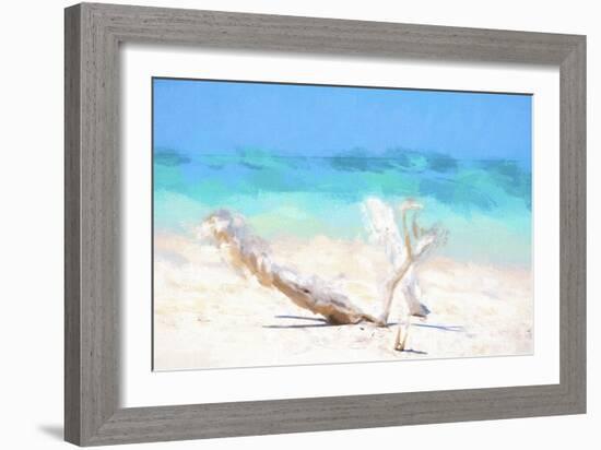 Cuba Painting - Beach Scum-Philippe Hugonnard-Framed Art Print