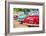 Cuba Painting - Cuba Classic Cars-Philippe Hugonnard-Framed Art Print