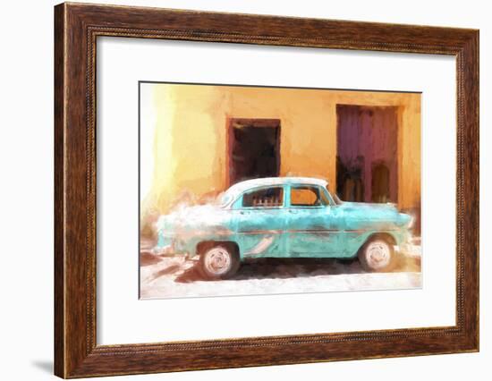 Cuba Painting - Cuba's Classic Car-Philippe Hugonnard-Framed Art Print