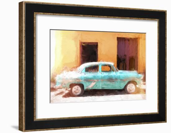 Cuba Painting - Cuba's Classic Car-Philippe Hugonnard-Framed Art Print