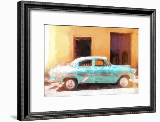 Cuba Painting - Cuba's Classic Car-Philippe Hugonnard-Framed Art Print