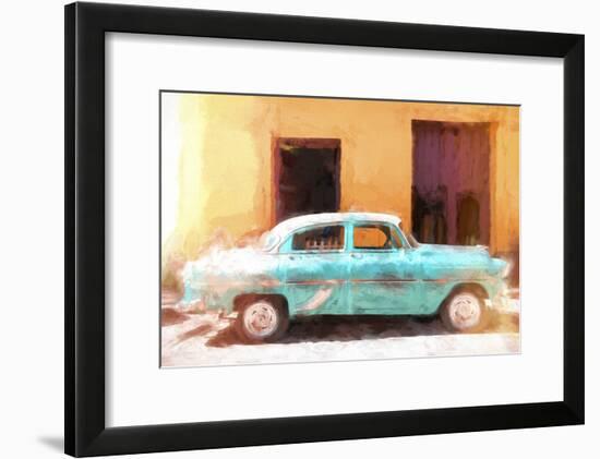 Cuba Painting - Cuba's Classic Car-Philippe Hugonnard-Framed Art Print