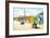 Cuba Painting - Journey through Time-Philippe Hugonnard-Framed Art Print