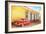 Cuba Painting - Red Line-Philippe Hugonnard-Framed Premium Giclee Print