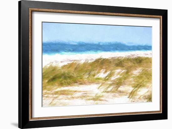 Cuba Painting - Wild Seaside-Philippe Hugonnard-Framed Art Print