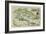 Cuba - Panoramic Map-Lantern Press-Framed Art Print