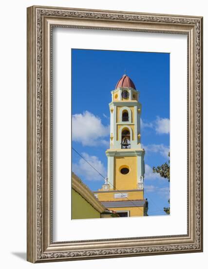 Cuba. Sancti Spiritus Province. Trinidad. Iglesia Y Convento De San Francisco Towers over the City-Inger Hogstrom-Framed Photographic Print