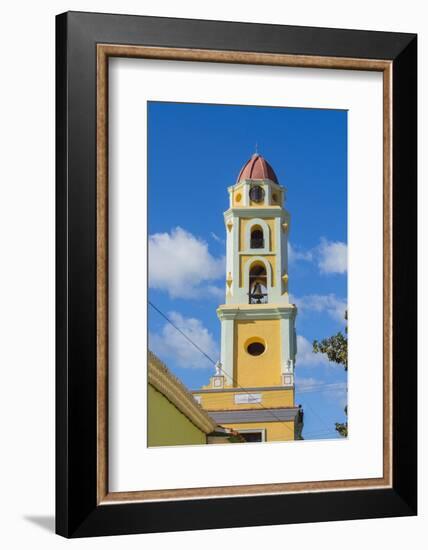 Cuba. Sancti Spiritus Province. Trinidad. Iglesia Y Convento De San Francisco Towers over the City-Inger Hogstrom-Framed Photographic Print