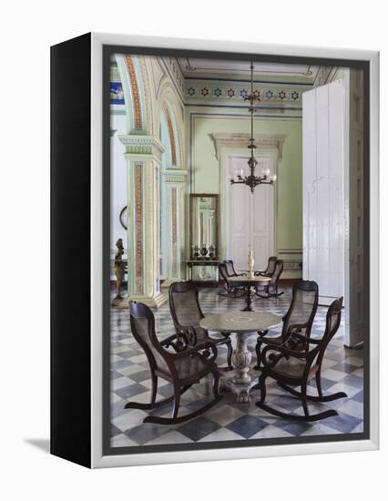 Cuba, Sancti Spiritus Province, Trinidad, Museo Historico Municipal Museum-Walter Bibikow-Framed Premier Image Canvas