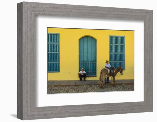 Cuba, Sancti Spiritus Province, Trinidad-Inger Hogstrom-Framed Photographic Print