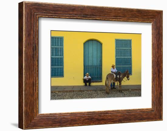 Cuba, Sancti Spiritus Province, Trinidad-Inger Hogstrom-Framed Photographic Print