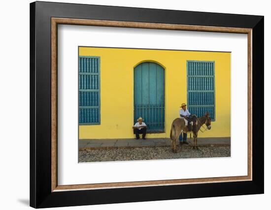 Cuba, Sancti Spiritus Province, Trinidad-Inger Hogstrom-Framed Photographic Print