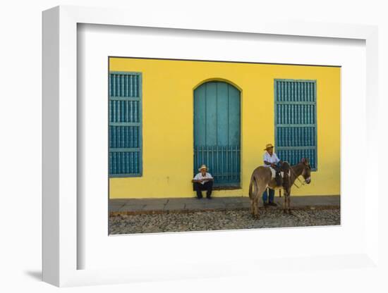 Cuba, Sancti Spiritus Province, Trinidad-Inger Hogstrom-Framed Photographic Print