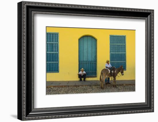 Cuba, Sancti Spiritus Province, Trinidad-Inger Hogstrom-Framed Photographic Print