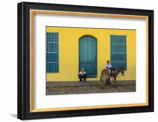 Cuba, Sancti Spiritus Province, Trinidad-Inger Hogstrom-Framed Photographic Print