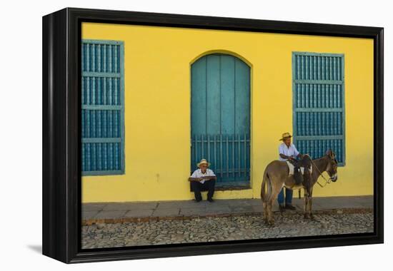 Cuba, Sancti Spiritus Province, Trinidad-Inger Hogstrom-Framed Premier Image Canvas