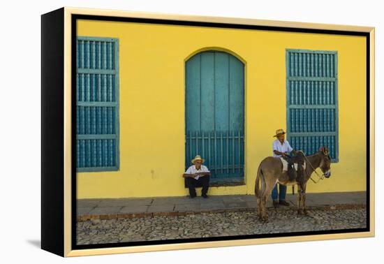 Cuba, Sancti Spiritus Province, Trinidad-Inger Hogstrom-Framed Premier Image Canvas