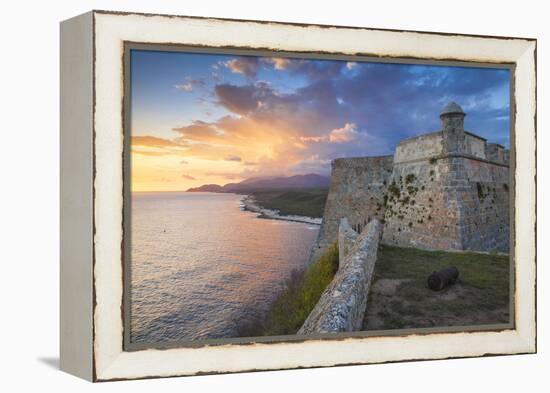 Cuba, Santiago De Cuba Province, Santiago De Cuba, Lighthouse-Jane Sweeney-Framed Premier Image Canvas