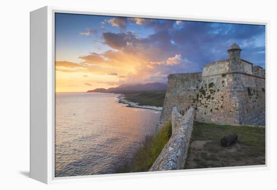 Cuba, Santiago De Cuba Province, Santiago De Cuba, Lighthouse-Jane Sweeney-Framed Premier Image Canvas