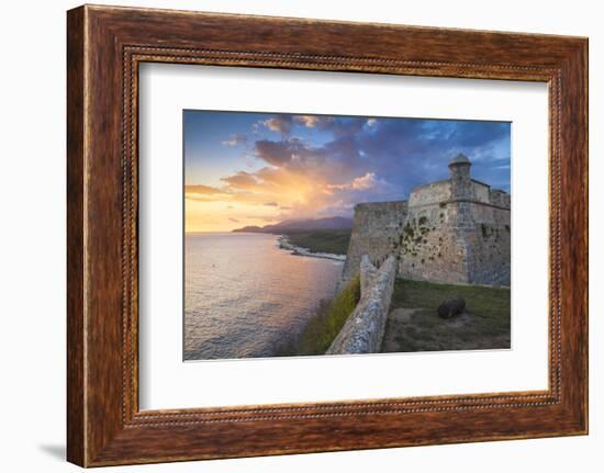 Cuba, Santiago De Cuba Province, Santiago De Cuba, Lighthouse-Jane Sweeney-Framed Photographic Print