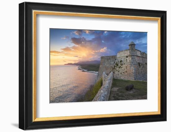 Cuba, Santiago De Cuba Province, Santiago De Cuba, Lighthouse-Jane Sweeney-Framed Photographic Print