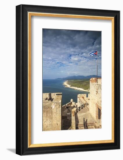 Cuba, Santiago De Cuba Province, Santiago De Cuba, Lighthouse-Jane Sweeney-Framed Photographic Print