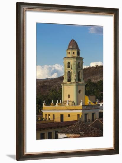 Cuba, Trinidad. a Church in the Historic Center of Town-Brenda Tharp-Framed Photographic Print