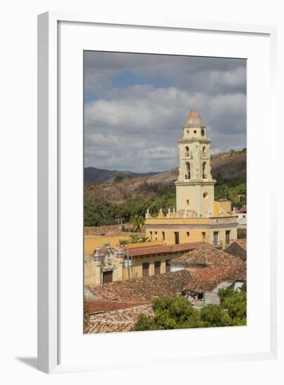 Cuba, Trinidad, Church and Monastery of Saint Francis. Trinidad and the Valley De Los Ingenios-Merrill Images-Framed Photographic Print