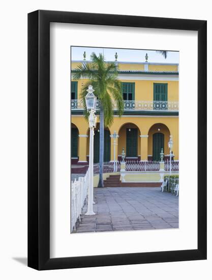 Cuba, Trinidad, Plaza Mayor, Brunet Palace Now the Museum Romantico-Jane Sweeney-Framed Photographic Print