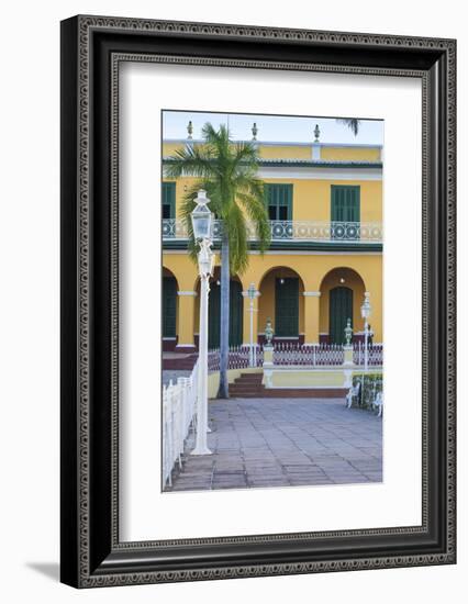 Cuba, Trinidad, Plaza Mayor, Brunet Palace Now the Museum Romantico-Jane Sweeney-Framed Photographic Print