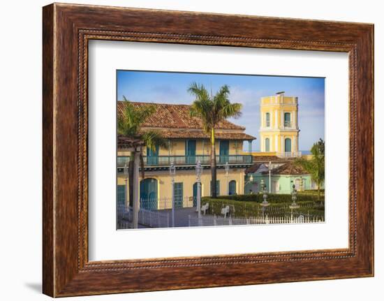 Cuba, Trinidad, Plaza Mayor, Galeria De Arte-Jane Sweeney-Framed Photographic Print