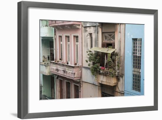 Cuba, Vieja Havana, La Guarida Restaurant, Laundry Patio-Emily Wilson-Framed Photographic Print